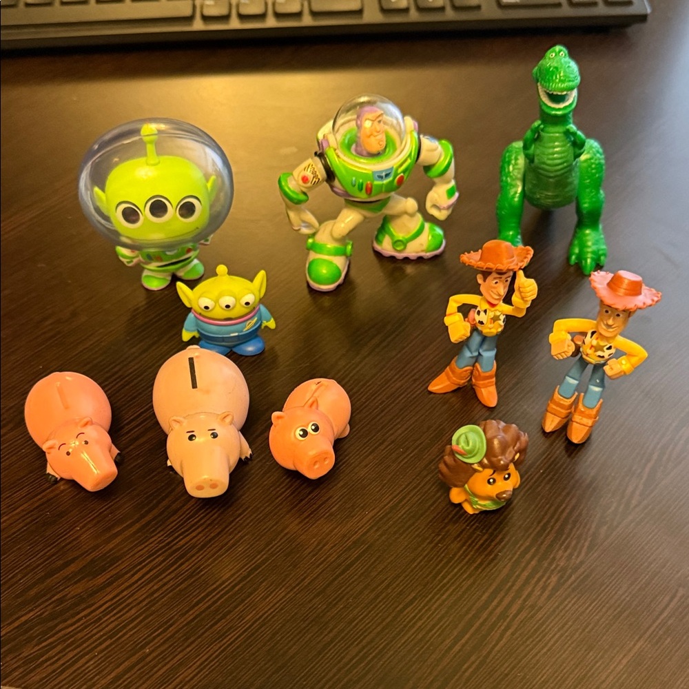 Disney Toy Story Action Figures Set - Multicolor